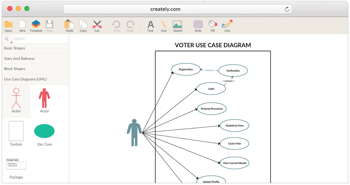 Use Case Map Graphics Free use case diagram online