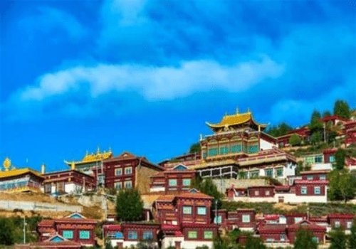 チベツト山岳旅行