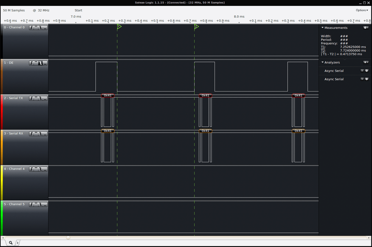 Qt serial port rs485