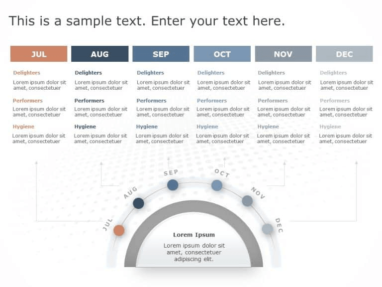 Product roadmap powerpoint template