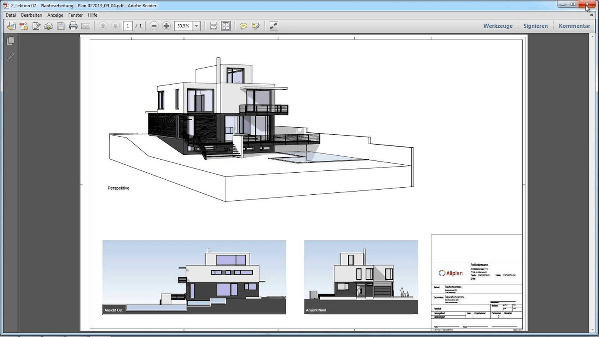 Allplan quickstart