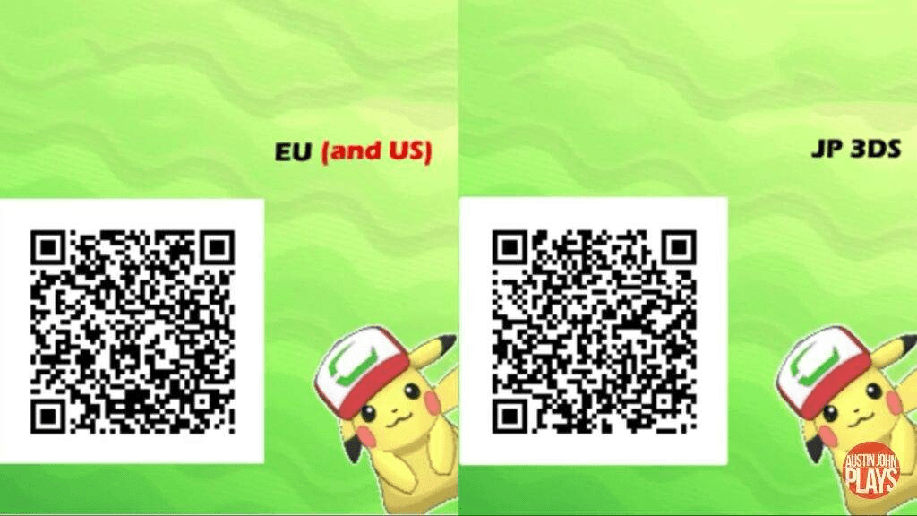 Qr Code Picachu Pokemon ultra sun ash pikachu qr code