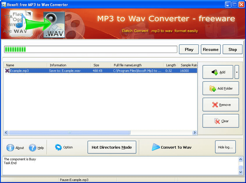 Sony music center pc convert mp3 to wav