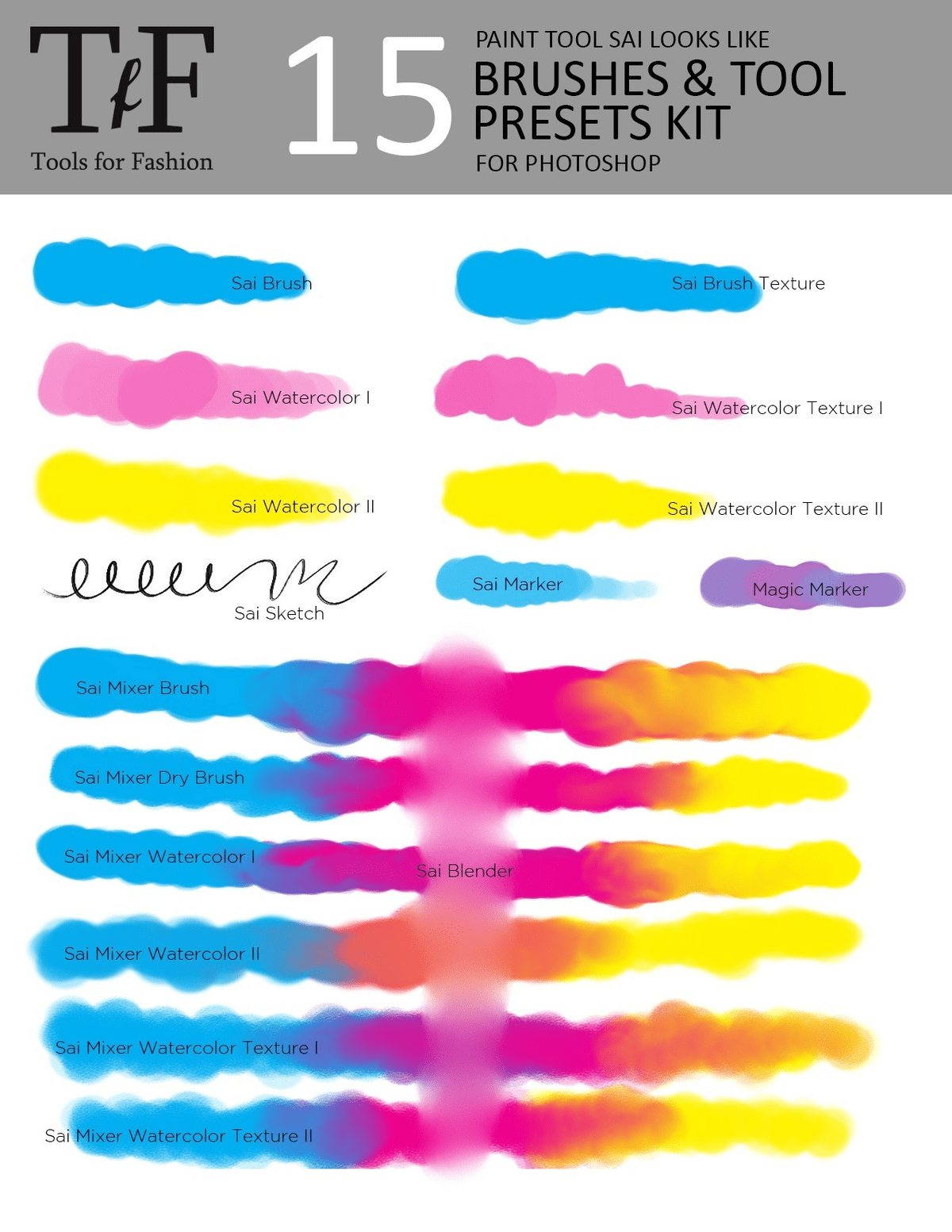 Maya Interface Modeling Paint tool sai watercolor brush
