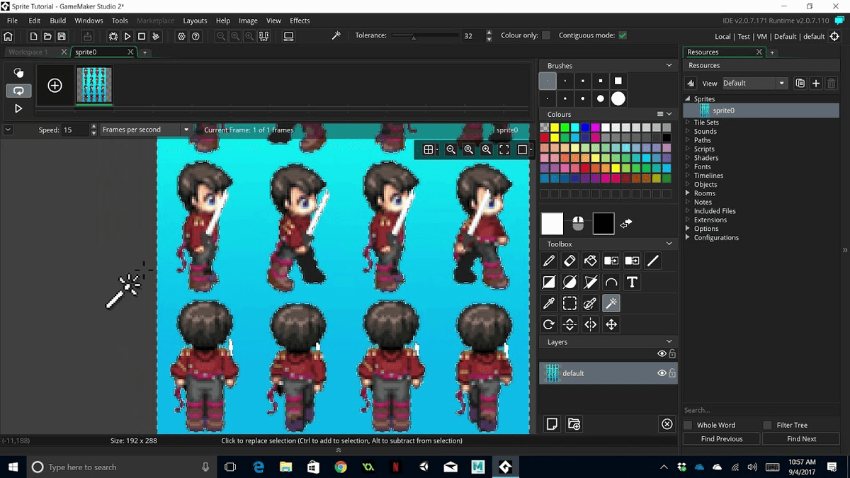 Game maker studio 2 animated sprites