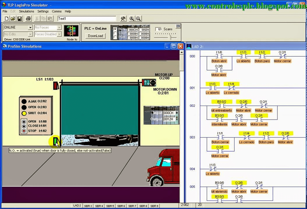 Logixpro 500 traffic light simulator plc plc talk