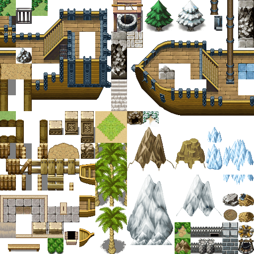 Rpg maker mv wall tilesets