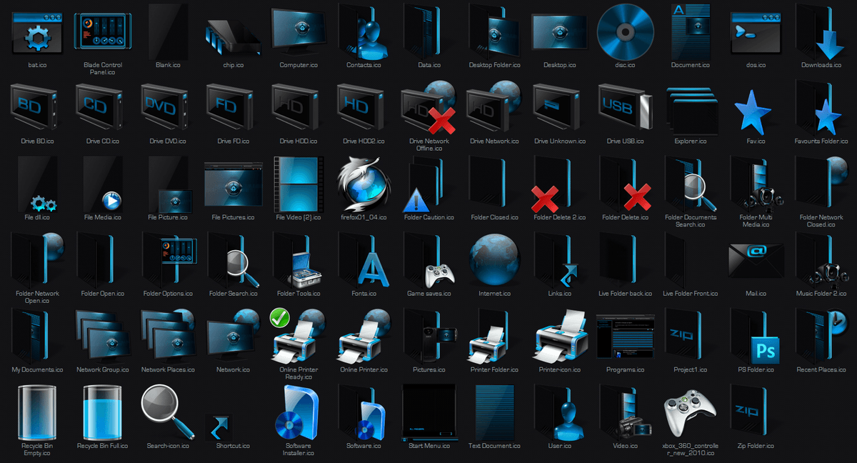 Icon theme pack for windows 10