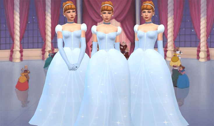 strapless open back dress Dress Like A Princess - Dark Blue Dress main image 0