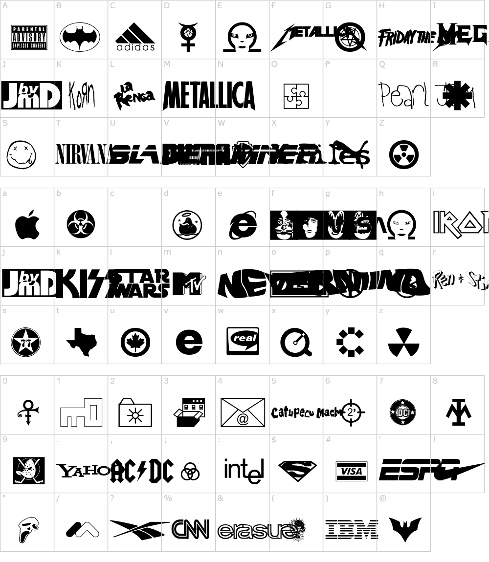 Simple Lettering Font Examples Best font for text logo