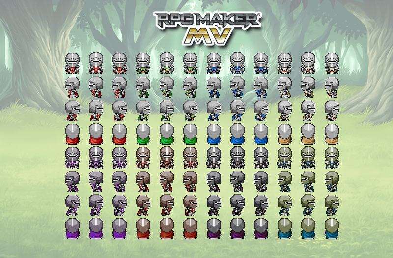Rpg maker mv character sprite template movement