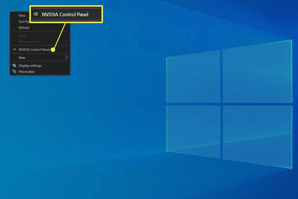 Nvidia control panel direct download