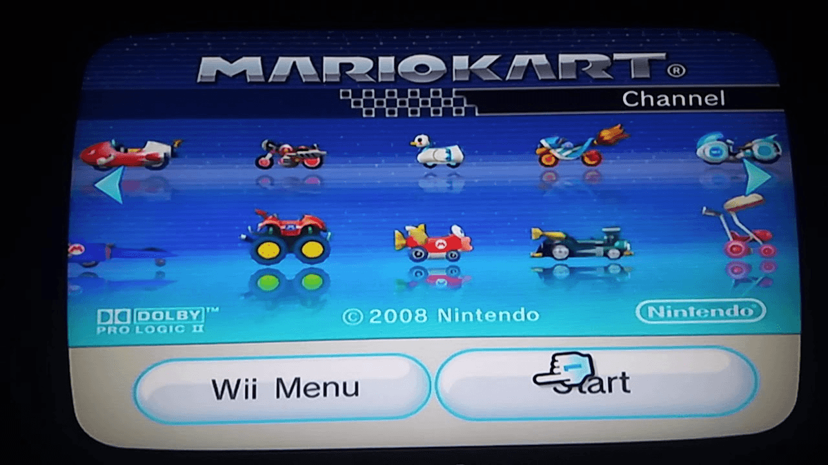 Wii u common key mario kart 8