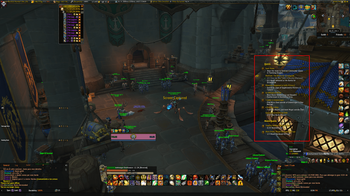 How to move quest tracker in wow