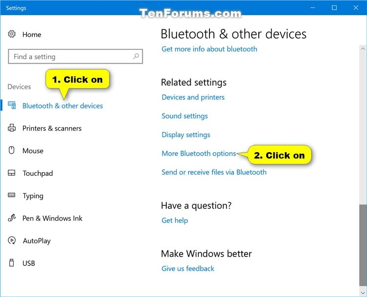 Turn on bluetooth missing windows 10