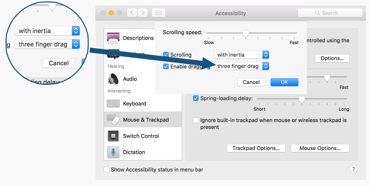 Mac gestures not working