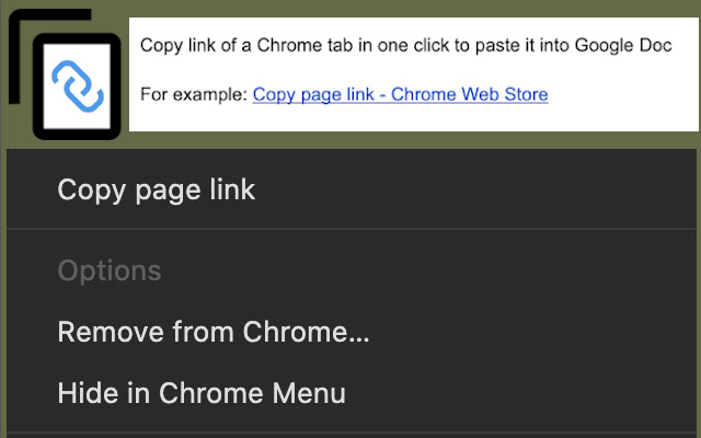 Copy paste chrome extension