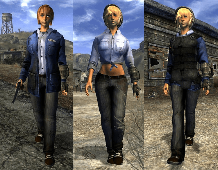 Fallout 4 female clothing mods