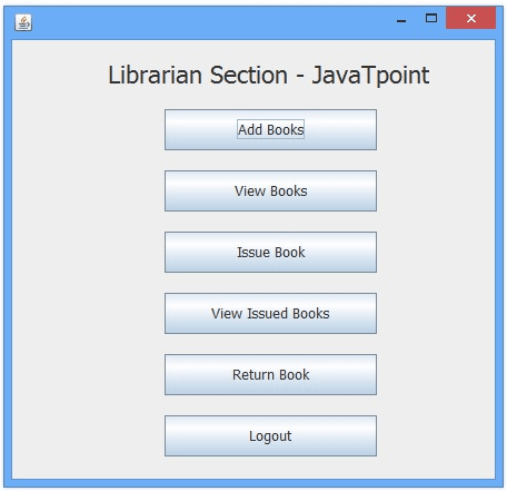 Swing projects in java