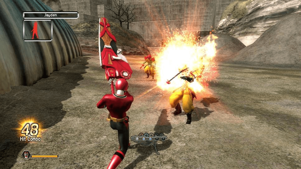 Power rangers super samurai game