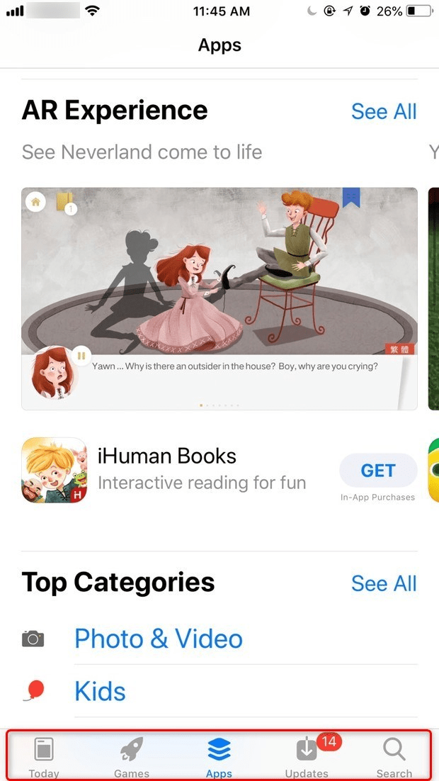 App store apps not downloading