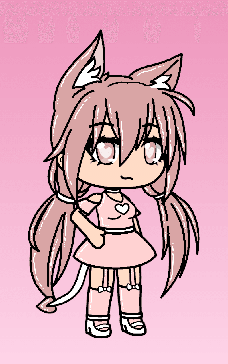 Gacha life characters girl, image size:800x1280