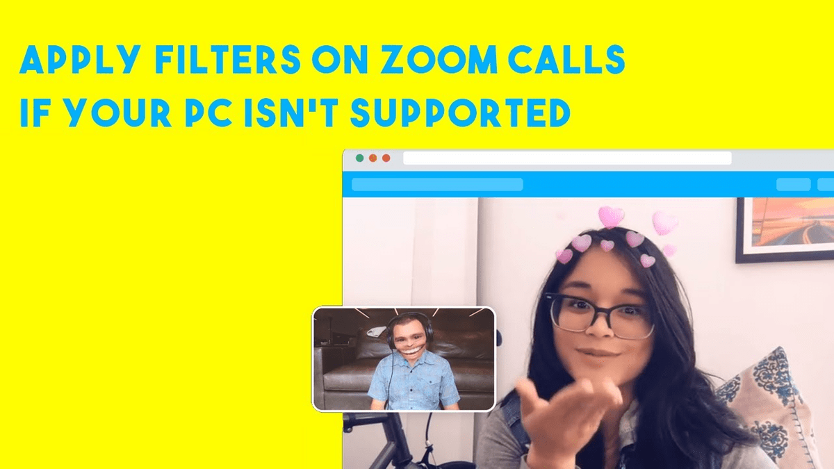 How to do video filters on zoom