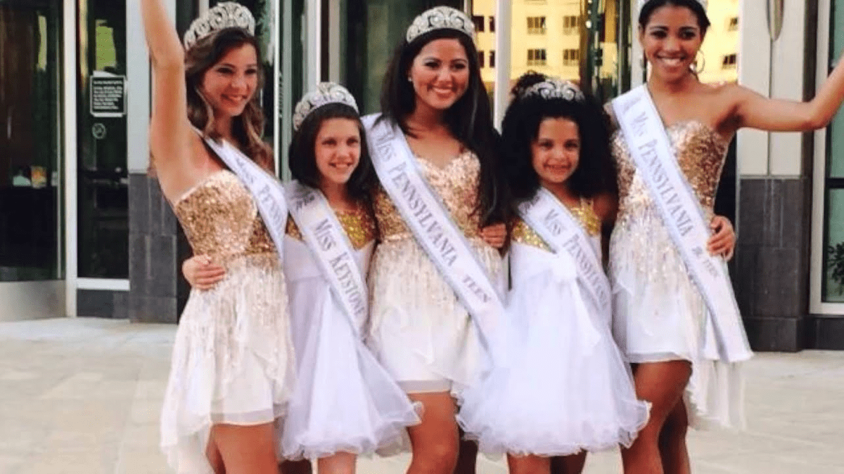 Naturist junior miss pageant contest