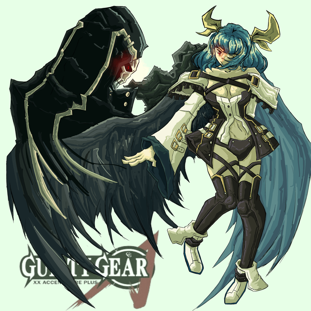 Dizzy guilty gear xrd 3d model