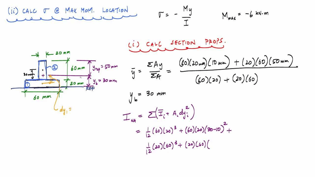 How To Calculate Allowable Stress Of A Beam - The Best Picture Of Beam
