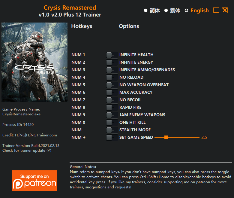 Bioshock remastered cheat engine table