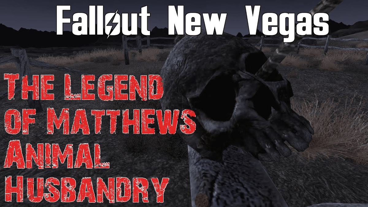 Fallout new vegas matthews animal husbandry farm
