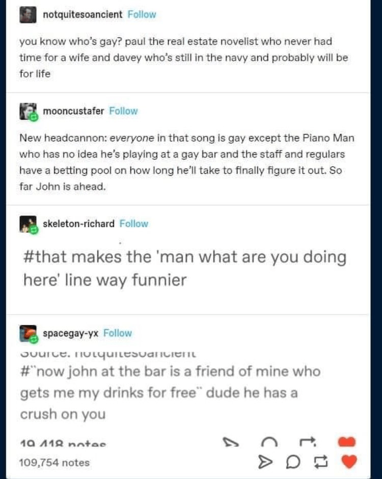 Going to gay bar gay bar song