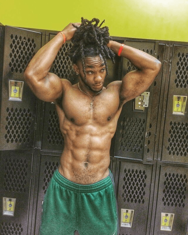 Sexy gay creampie black