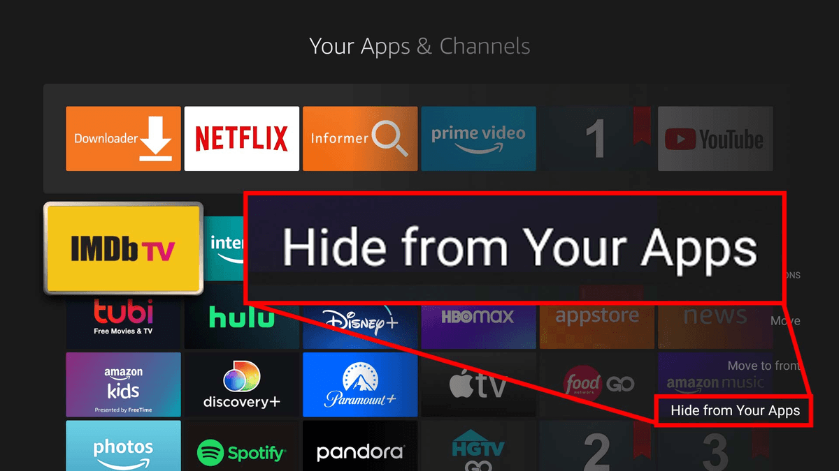 Remove preinstalled apps from amazon fire