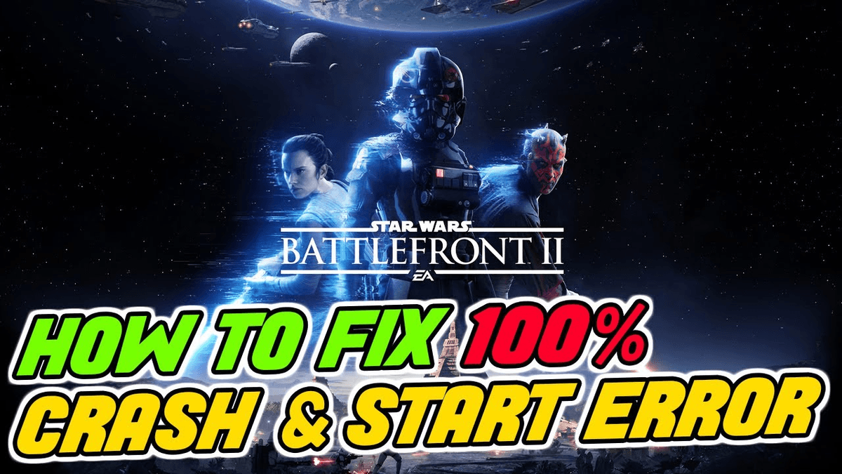 Star wars battlefront ii crashes windows 10