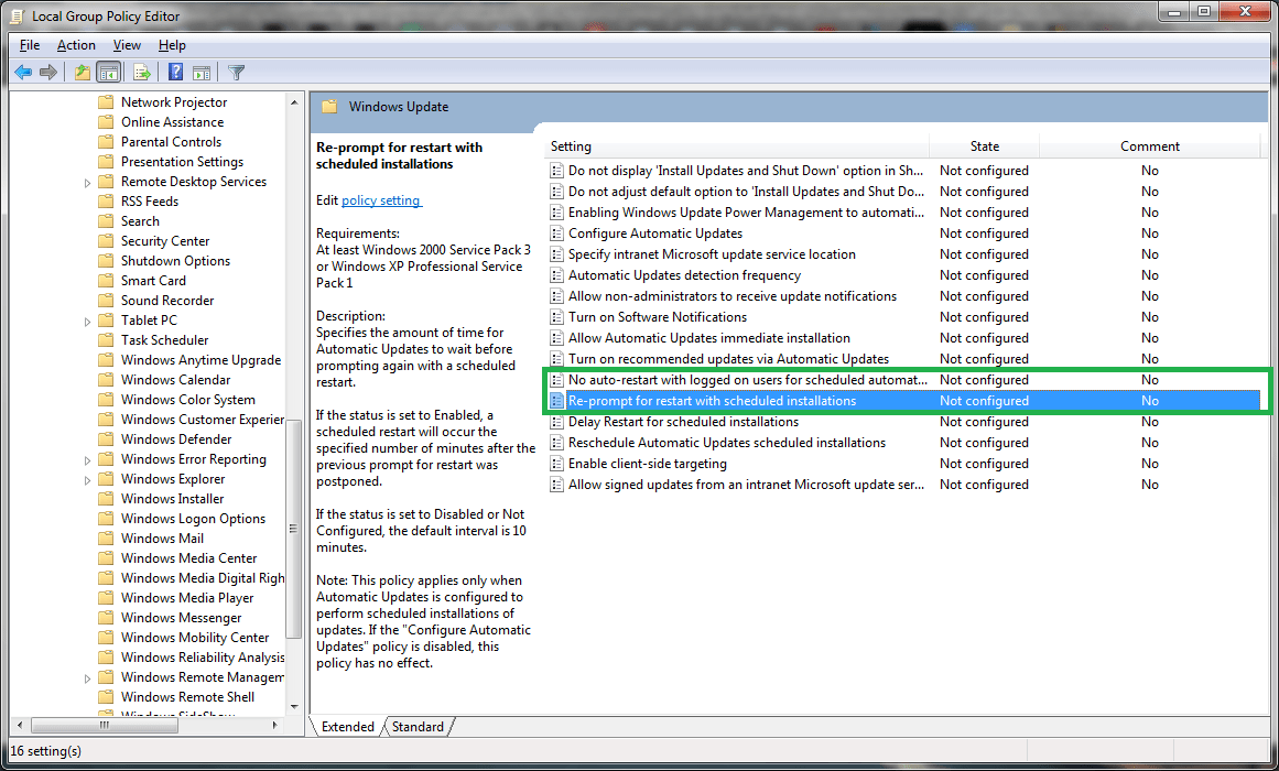 Group policy disable shutdown