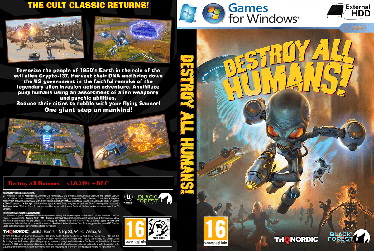 Destroy all humans pc version