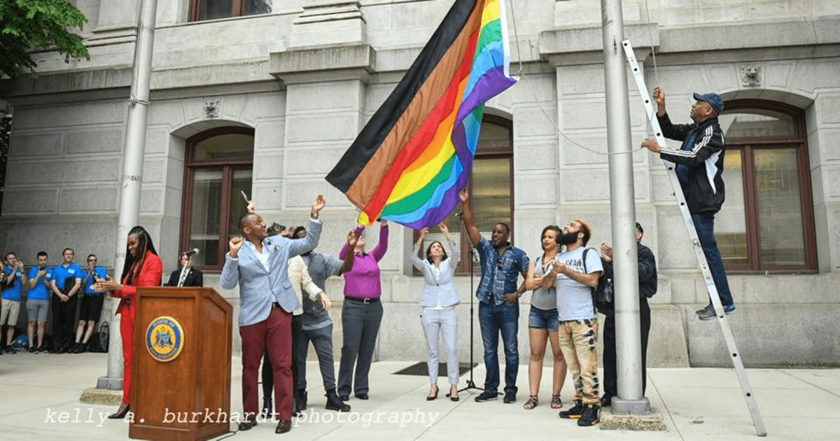 What does the colors of the gay flag mean