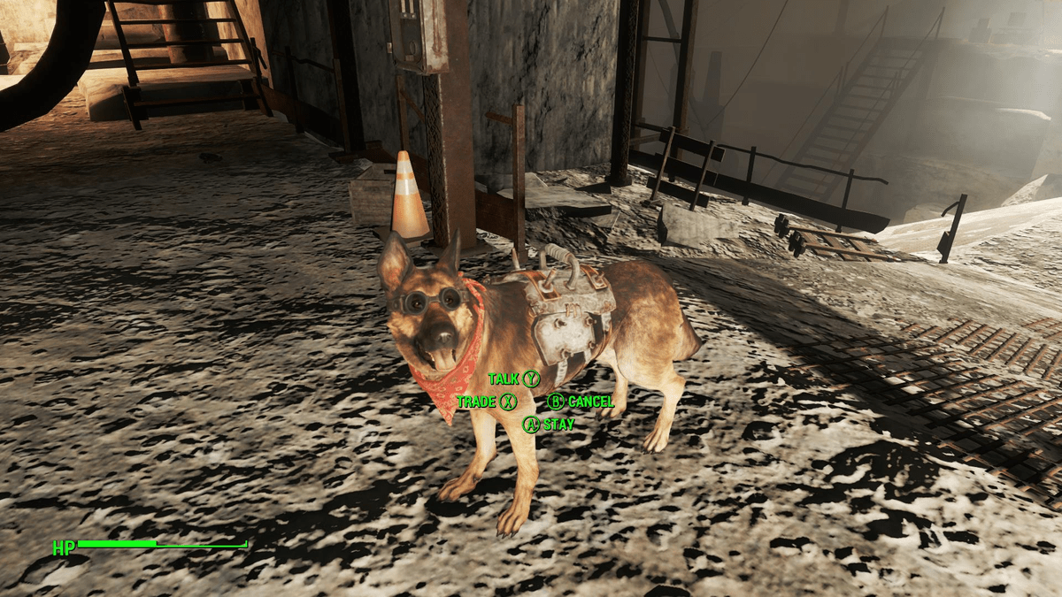 Fallout 4 dog found something