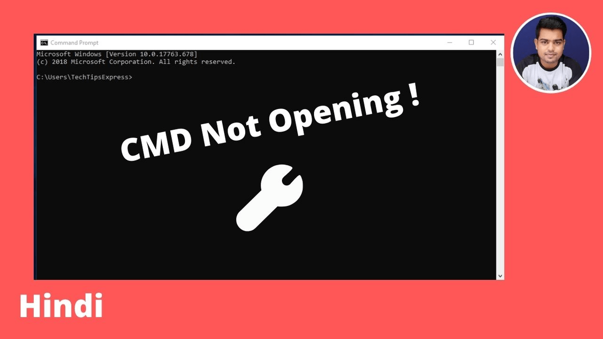 Command prompt not working windows 10
