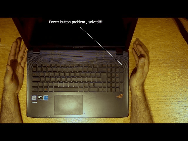 How to turn on laptop without power button