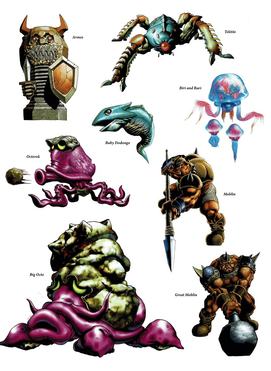 Legend of zelda ocarina of time enemies