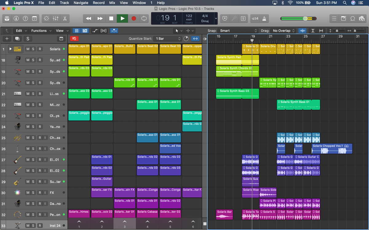 Multitrack recording logic pro x