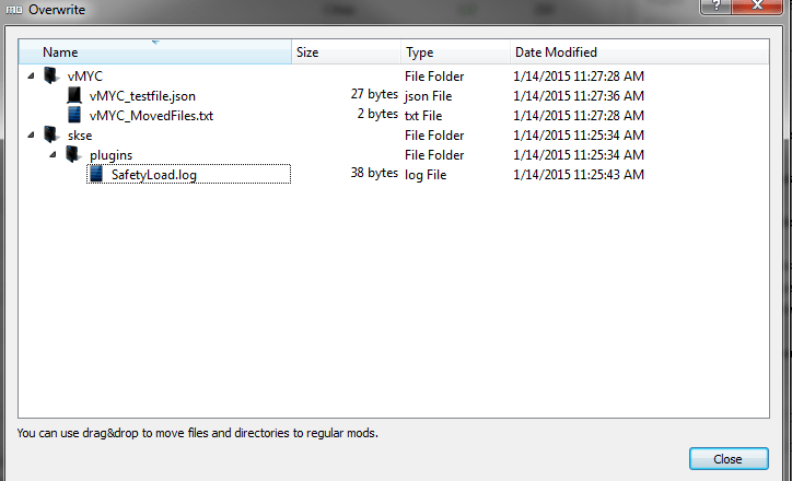 Mod organizer overwrite mod