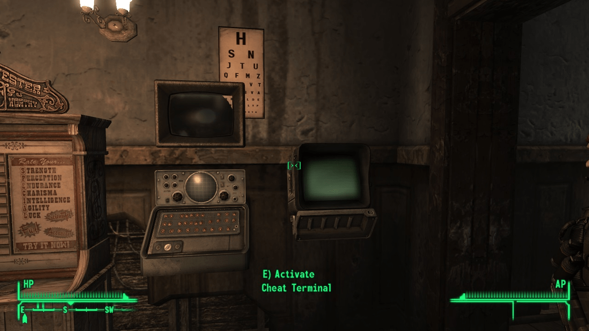 Cheat terminal fallout new vegas