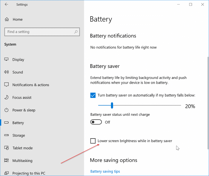 how-to-darken-screen-windows-10