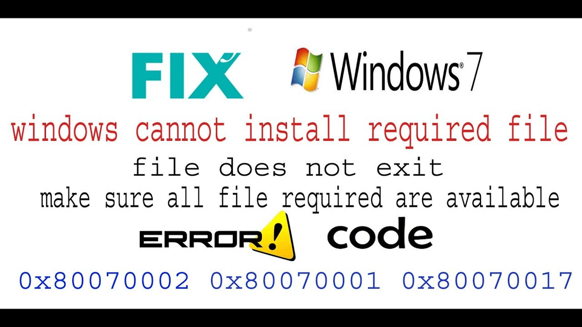 Cannot install windows 7