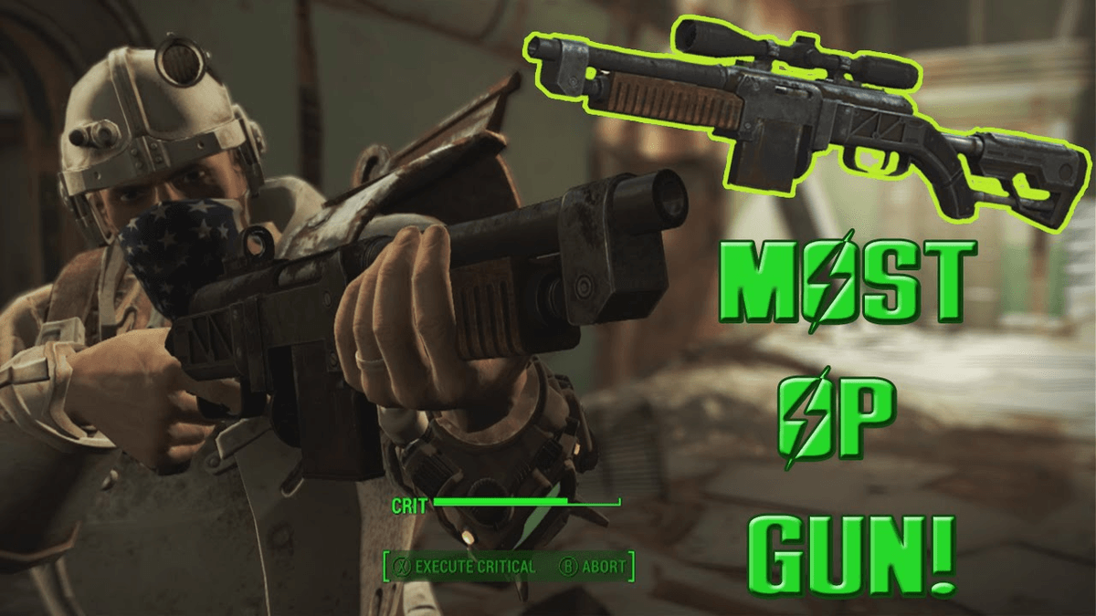 Fallout 4 automatic rifle