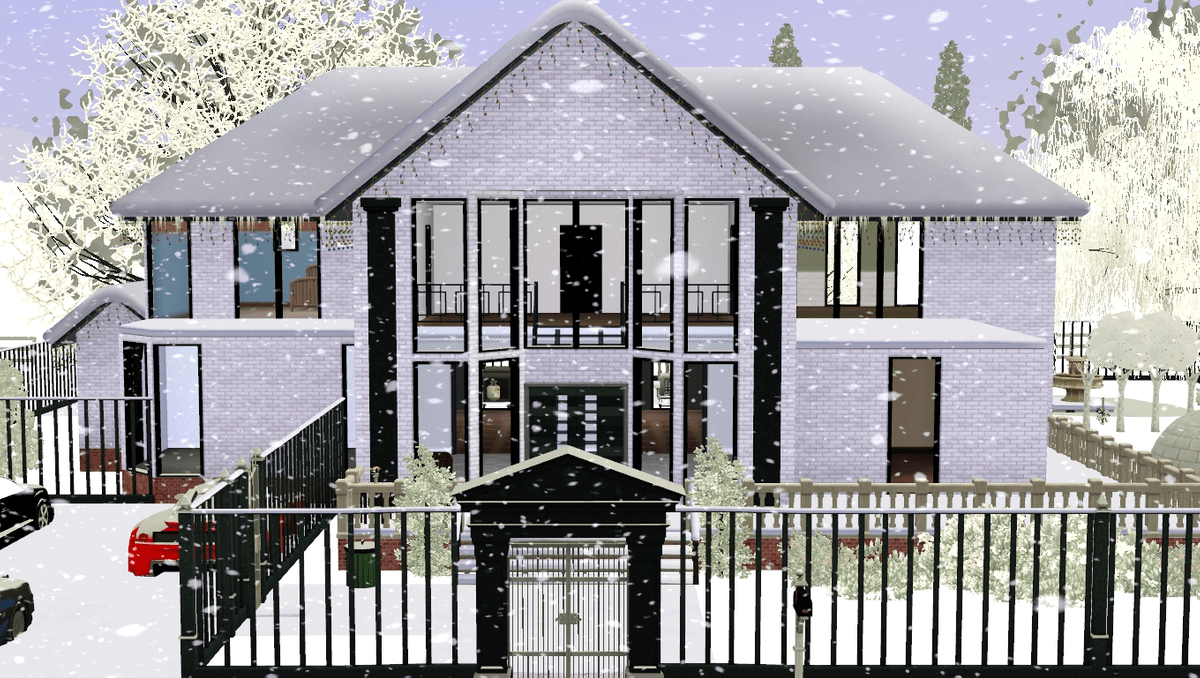 Sims 3 beautiful house, image size:1200x678